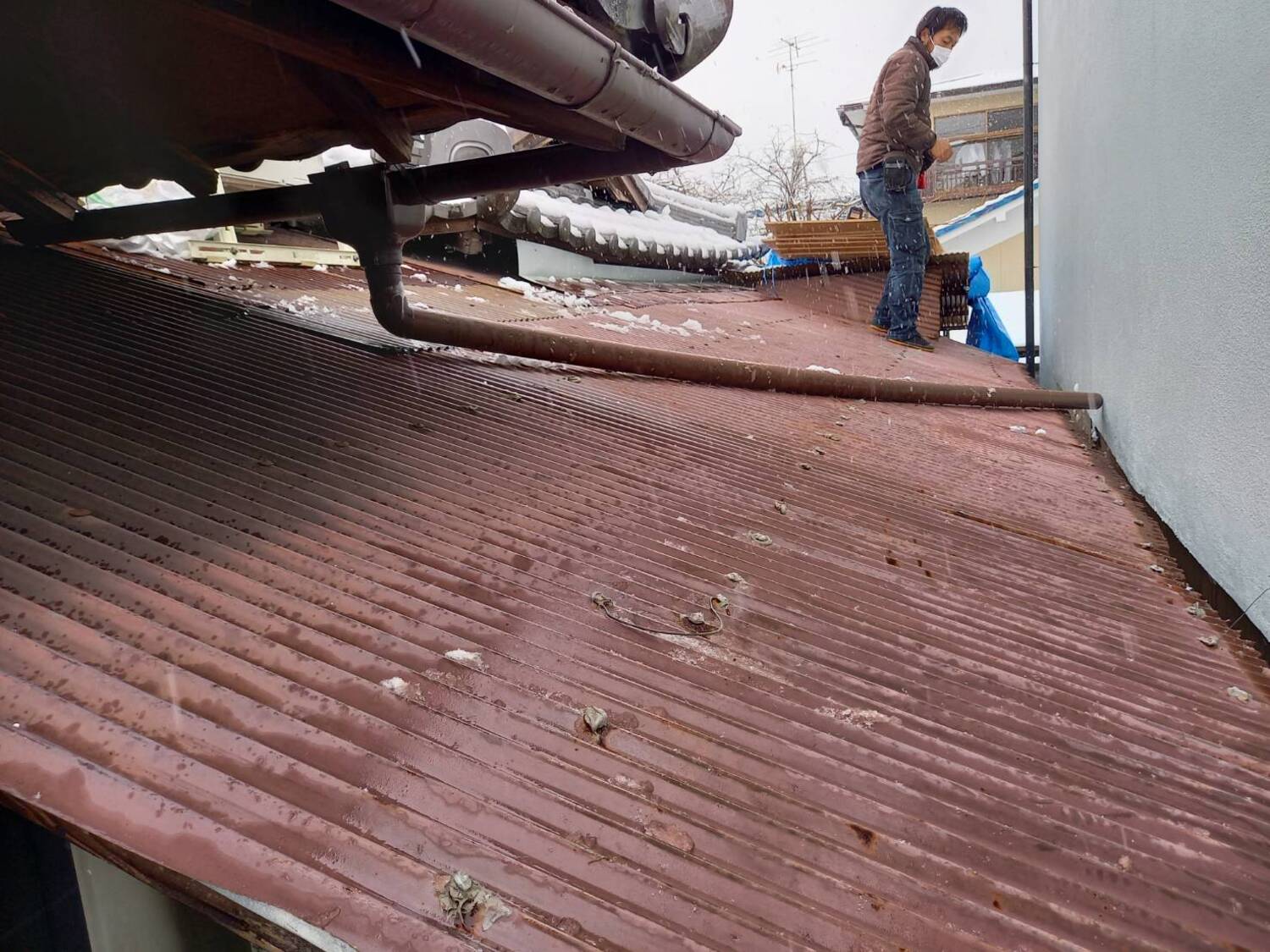 トタン屋根改修工事